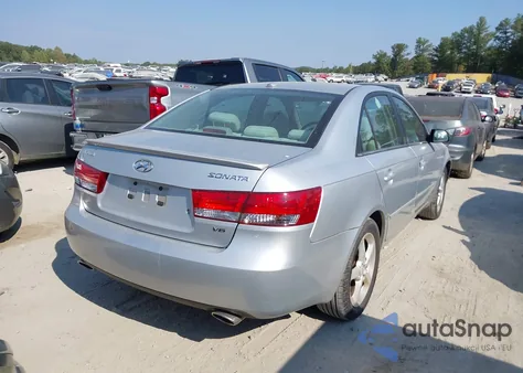 2008 Hyundai Sonata Limited V6/Se V6 из США, поврежденный, VIN 5NPEU46F68H354892